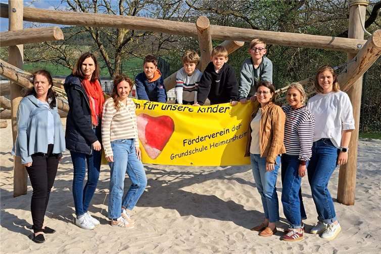 Neuer Vorstand beim Förderverein der Grundschule Heimersheim.  Foto: Förderverein der Grundschule Heimersheim