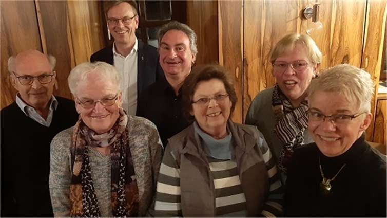 Neuer Vorstand des Kirchenchores „Cäcilia“ Nickenich. Foto: privat