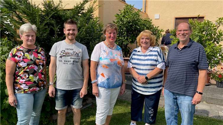 Neuer Vorstand (v.l.n.r.): Karin Weber, Marius Köbbing, Elke Köbbing, Regina Pelzer, Rainer Beyer.Foto: privat