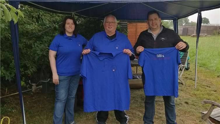 Neues Outfit wurde angeschafft.Fotos: privat