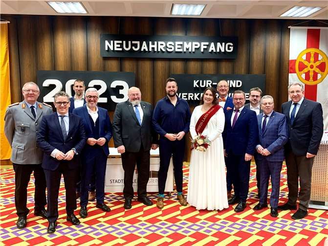 Neujahrsempfang in der Stadthalle Lahnstein. Fotos: Mira Bind / Stadtverwaltung Lahnstein