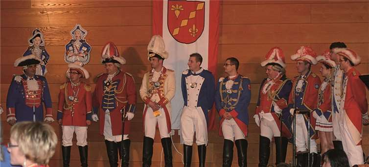 Neun Garden konnten die Gastgeber in der Lava-Halle willkommen heißen. -WER-