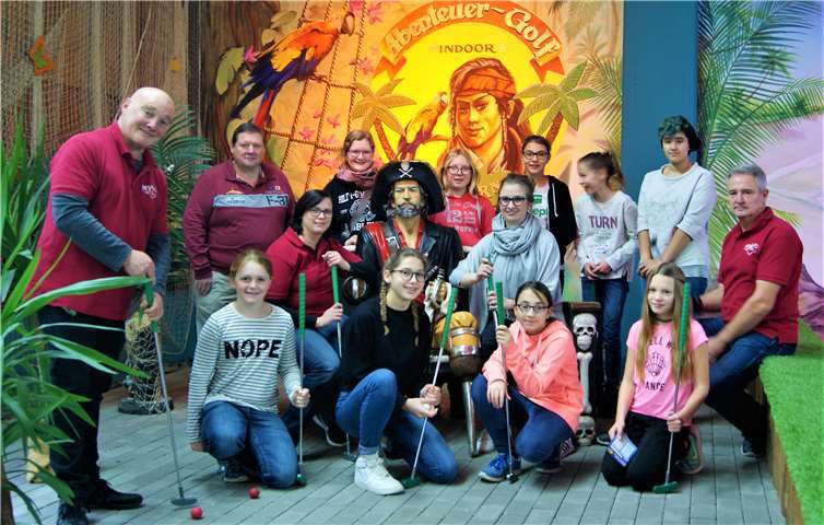 Neun Mädchen nahmen an der Veranstaltung teil.privat