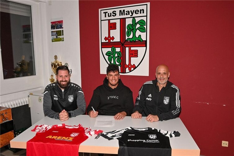 Neuzugang Ayoub Bouayad (Mitte).  Foto: privat