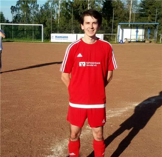 Neuzugang: Florian Heinrichs mit starkem Spiel.Foto: privat