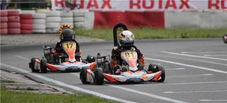 Nicht alle Rennen kann der Leuteroder an der Spitzenposition beenden, doch hier hat er wieder mal die Nase vorn.