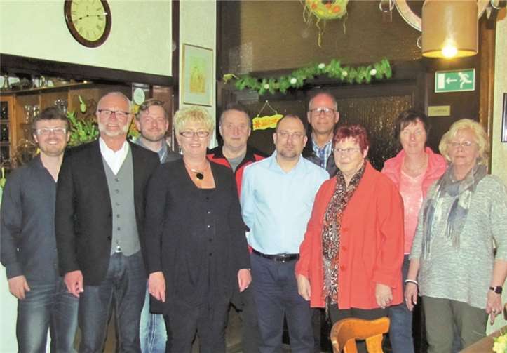 Nicht müde wird der frisch gewählte Vorstand der Rüwenacher Möck, weitere Projekte im Ort in Angriff zu nehmen. privat