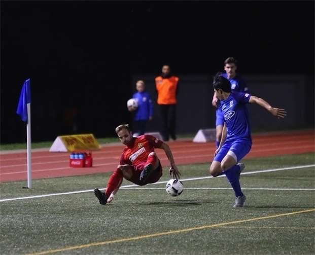 Nicht nur Kevin Lahn setzte sich in Mainz kräftig auf den Hosenboden. Auch seine Teamkollegen erwischten einen rabenschwarzen Tag und unterlagen verdient mit 2:3. TH