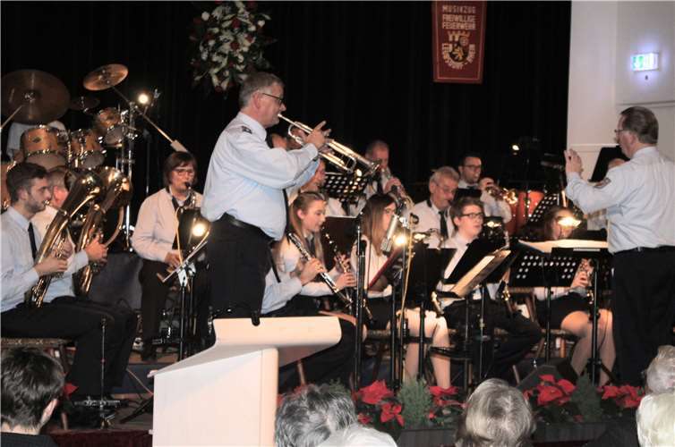 Nicht nur als Redner, auch als Trompeten-Solist wusste Paul Becker zu überzeugen. DL