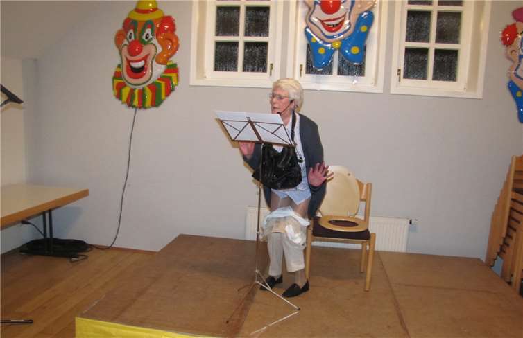 Nicht nur die Damen im Publikum hatten beim Auftritt von „Miss“ Heather Meuer ihren großen Spaß. privat