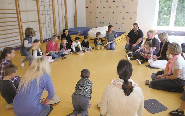 Nicht nur die Kinder, auch die Eltern hatten großen Spaß am Aktionstag.Privat