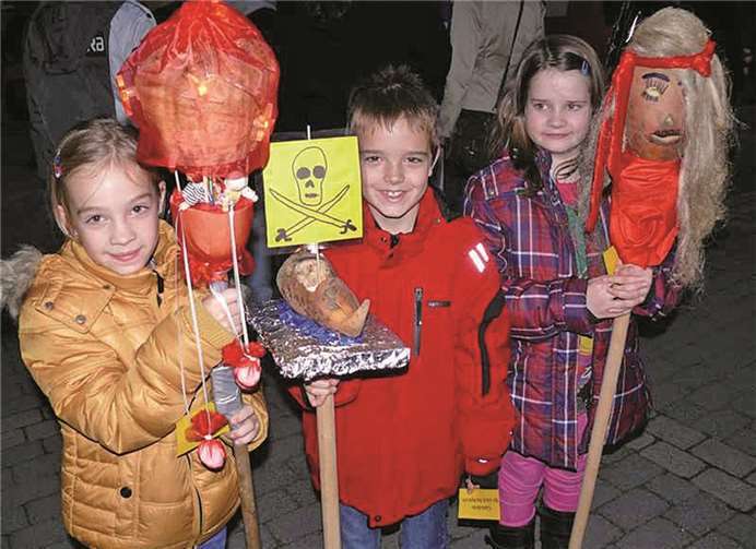 Nicht nur die Kinder freuen sich schon auf den diesjährigen Martinszug.privat