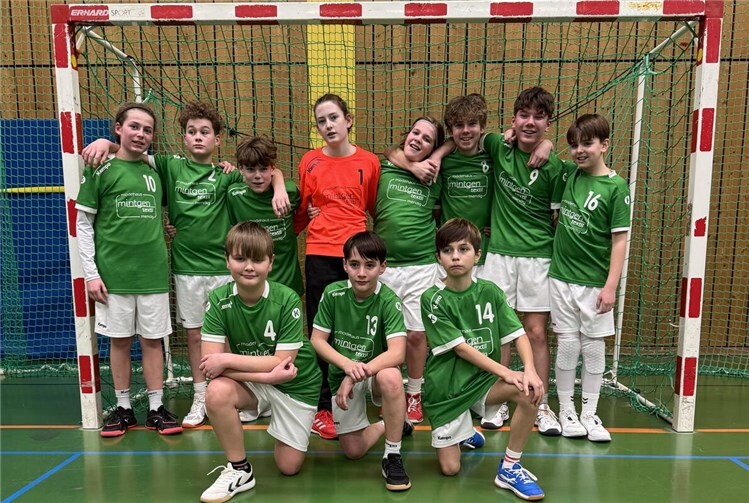 Nicht zu stoppen ist die männliche D- Jugend des Grün-Weiß Mendig.Foto: privat