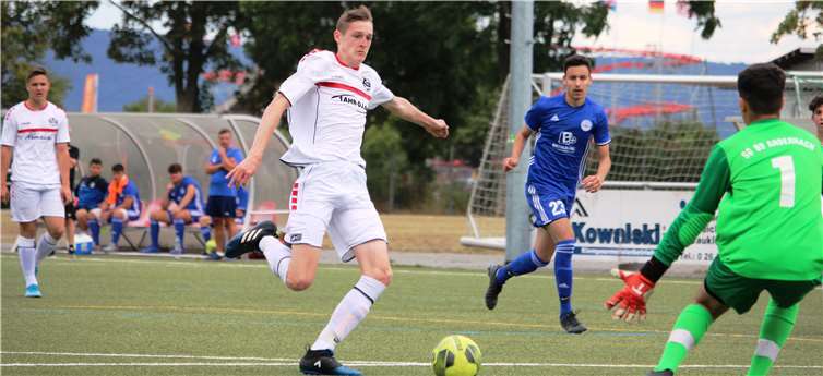 Niclas Köllejan erzielte im ersten Spiel für den ABC zwei Treffer beim Testspiel in Andernach.Foto: privat