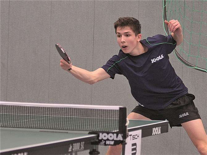 Niclas Ott holte gegen den „Lokalrivalen“ Saarland die beiden wichtigen Siegpunkte zum 4:3. privat