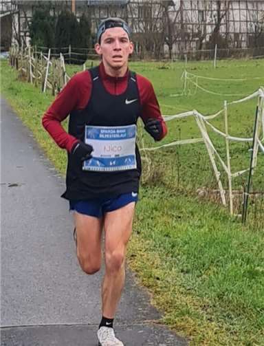 Nico Cläsgens war beim Silvesterlauf erfolgreich. Foto: privat