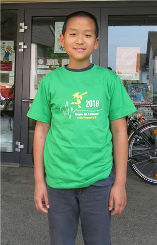 Nico Luo konnte Känguru-Mathematikwettbewerb an der Bodelschwinghschule gewinnen. privat