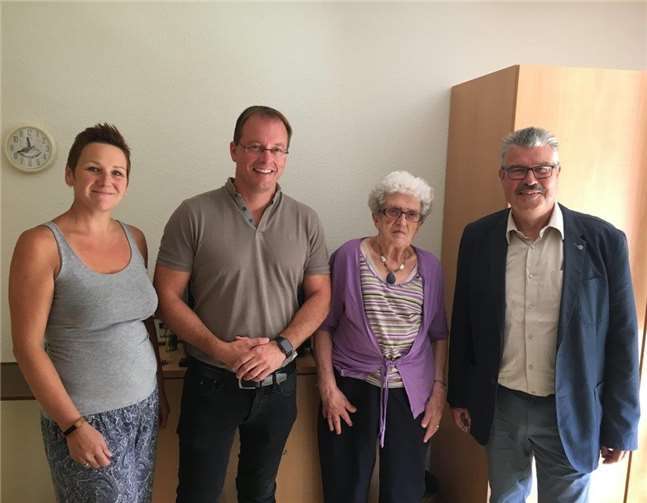 Nicole Fuchs, Jörg Lempertz, Erika Link und Hans Peter Ammel. privat