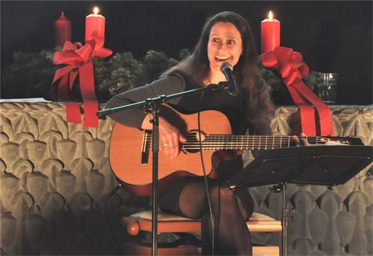 Nicole Mercier, das Stimmwunder aus Kalt begeisterte das Publikum.