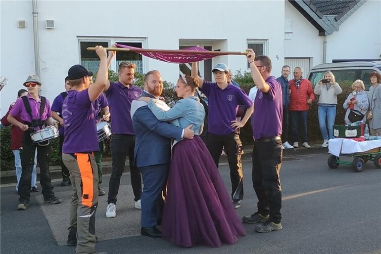 Niederdreeser Maikönigspaar