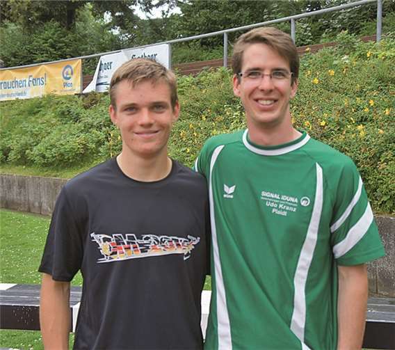 Niklas Iking und André Adams. privat