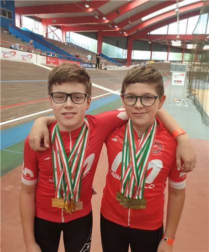 Niklas Klemmt links und Valentino Zandegiacomo de Lugan rechts.Foto: RSC Rheinbach