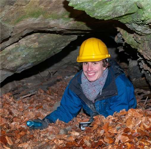 Niklas Kukat im Einsatz für die Feldermäuse. Foto: Marcel Weidenfeller