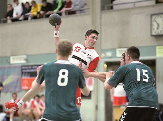 Niklas Peltner war mit seinen acht Treffer mit ein Garant für den Sieg gegen die HSG Westerwald. privat