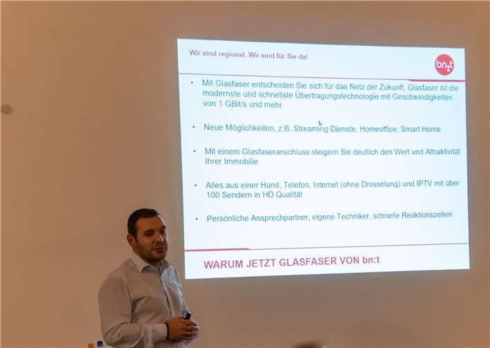 Nikolaos Pantios erklärt das Potenzial der neuen Leitungen.