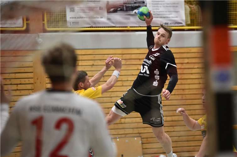 Nils Becker zeigte eine sehr starke Leistung und erzielte gegen Eckbachtal sechs Tore.Fotos: privat