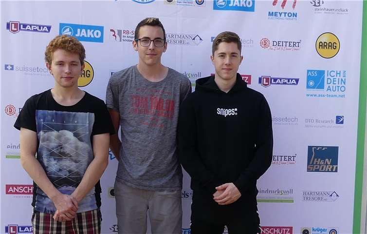 Nils Hilger, Andreas Weinand und Jannik Stenzel.Foto: privat