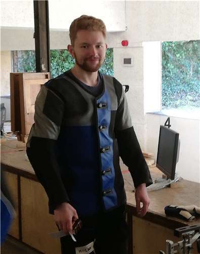 Nils Hilger gewinnt Bezirksmeistertitel 2022. Foto: privat