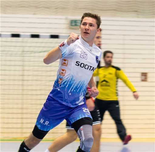 Nils Röser konnte zehn eigene Treffer bejubeln. Für den Sieg reichte das dennoch nicht.Foto:Dietmar Walter