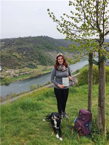 Nina I., Weinkönigin von Lehmen. Foto: privat