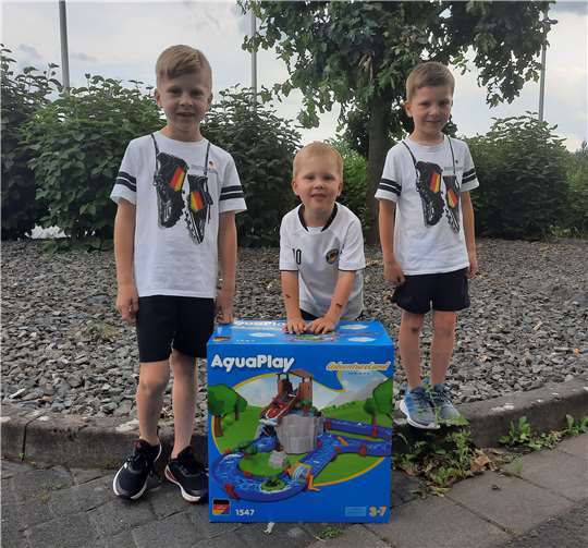 Noah (8 Jahre), Oskar (4 Jahre) und Aaron (5 Jahre). Fotos: privat
