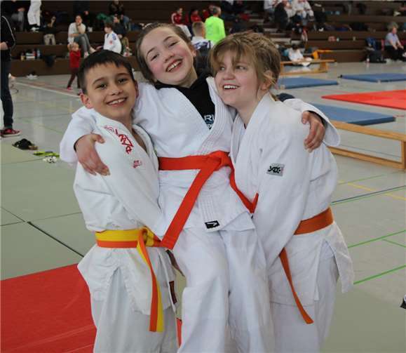 Noah, Anna und Mona. Foto: privat