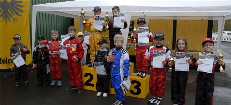 Noah Schmitt schaffte den Sprung auf das Treppchen. Fotos: Karl Eckstein