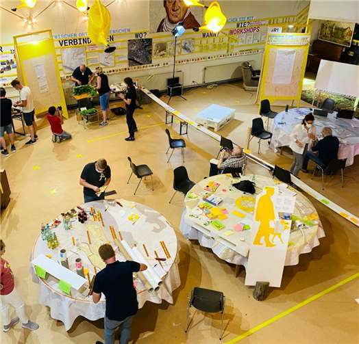 Noch bis Mitte November finden im Ideenkino themenbezogene Workshops statt.