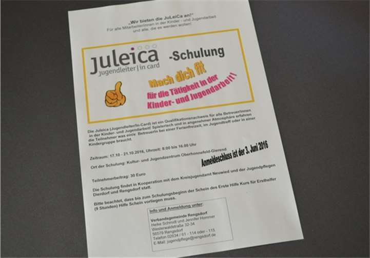 Noch bis zum 3. Juni ist eine Anmeldung zur Jugendleiterschulung möglich. privat