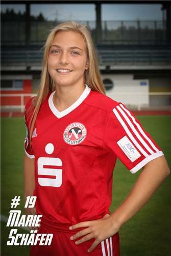 Noch die Beste ihrer Mannschaft: Marie Schäfer.Guido Kölzer