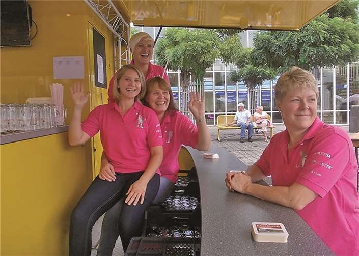 Noch herrschte entspannte Ruhe.