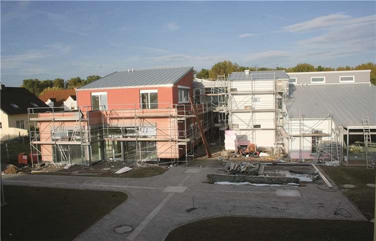 Noch ist die Wohnstätte eine Baustelle.