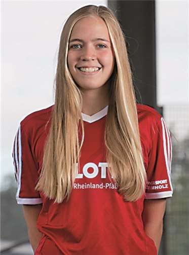 Noch jung, aber auch zielstrebig: Luisa Erbar. privat