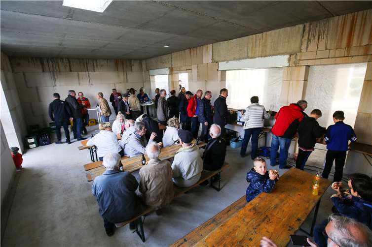 Noch lässt das Ambiente für eine Mahlzeit zu wünschen übrig, doch in einem Jahr sieht es besser aus.