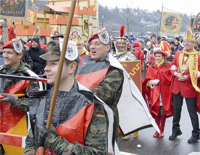 Noch waren die Bundeswehr-Kämpfer guter Dinge.