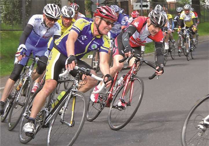 Norbert Dunschen sprintete auf den 3. Platz. privat