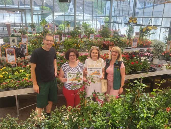 Norbert Hammer, Helga Polch, Christa Zacharko, Christa Hammer.  Foto:privat