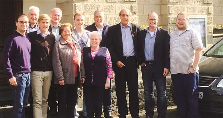 Norbert Neuser, MdEP und die SPD Brohltal. privat