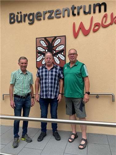 Norbert Rausch und Walter Hain bedankten sich für Rudi Simonis fast zehnjährige Tätigkeit ganz herzlich und wünschten für die Zukunft viel Glück und alles Gute. Foto: privat