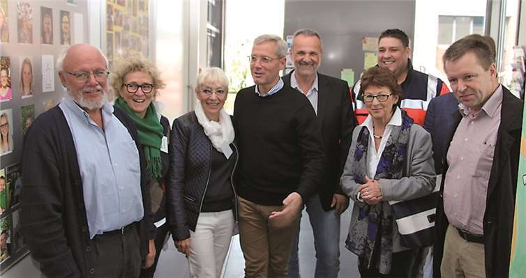 Norbert Röttgen besuchte den Wachtberger Samstagstreff für Flüchtlinge.F. Jäger